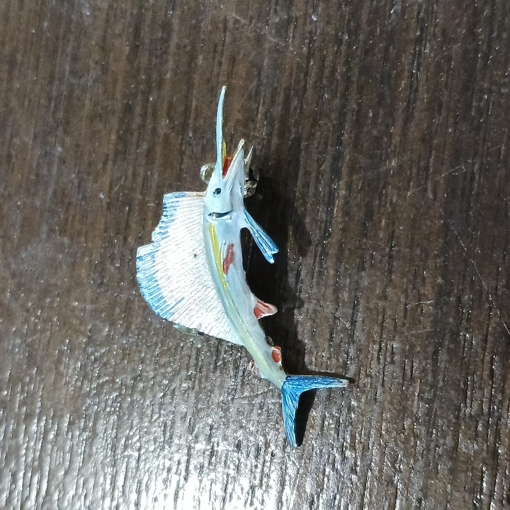 Vintage Sailfish Lapel/Tiny Novelty